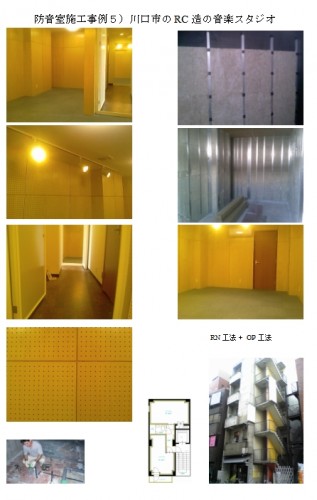 川口市の防音スタジオ