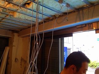 ダンススタジオの電気工事