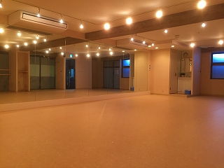 ダンススタジオの照明工事