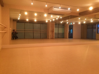 ダンススタジオの照明工事