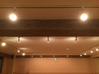 ダンススタジオの照明工事